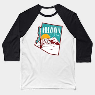 Arizona Landscape Baseball T-Shirt